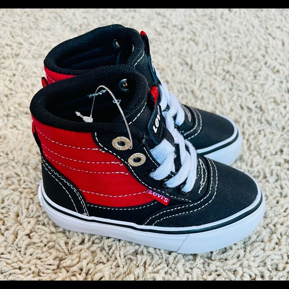 Levi’s kids high top shoes size 6 - Picture 3 of 6